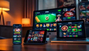 FFWIN platform with modern gaming interface and engaging visuals for online betting.