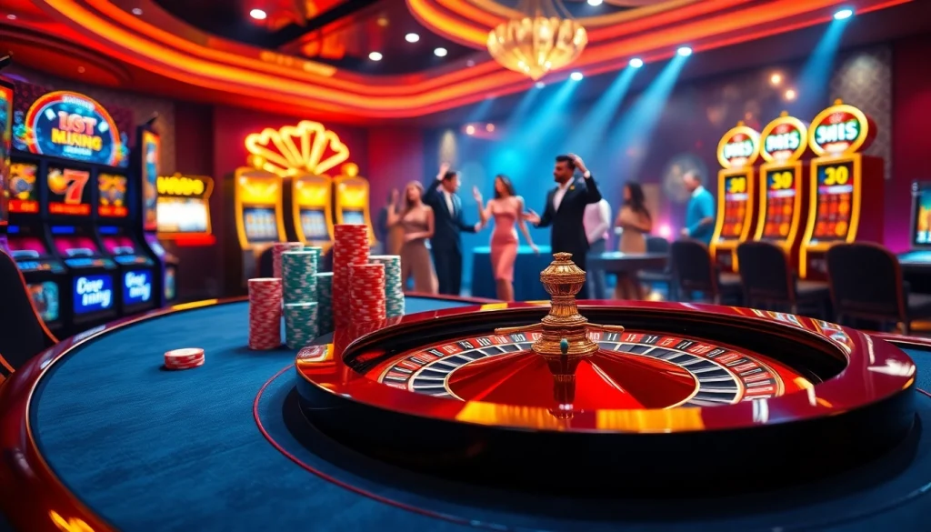 Experience thrilling bets and wins with Giấy Phép hoạt động 888new at a luxury casino setting.