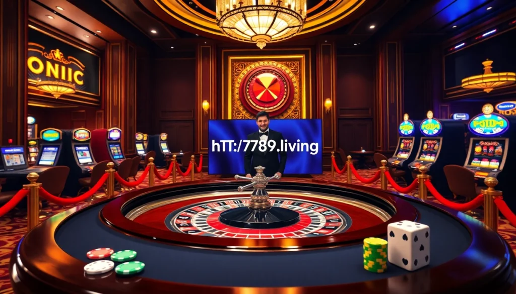 Experience the excitement at https://789f.living/ with professional casino elements and vibrant gambling visuals.