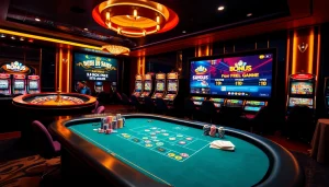 Experience thrilling gambling action at mk8th.net with vibrant casino tables and exciting bonuses.