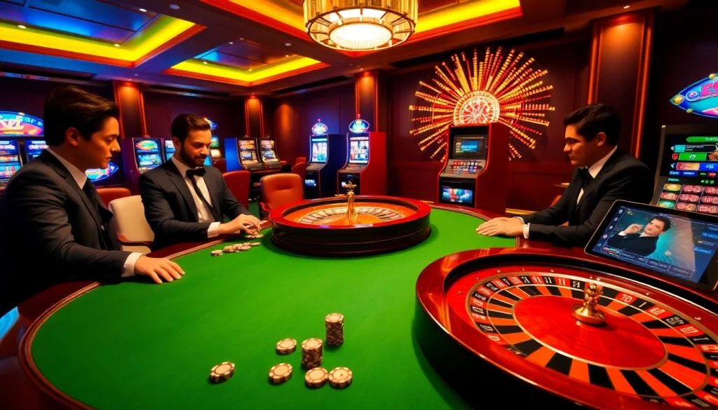 Engage in thrilling casino games at https://www.kjc.global/ with luxury and excitement.