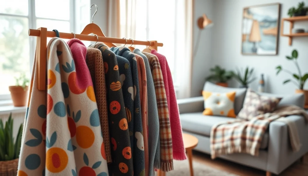 Deze fleece prints bieden unieke en levendige ontwerpen voor gezellige interieurdecoratie.