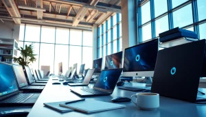 モダンなオフィス環境で、マウスコンピューター　クーポンを活用して魅力的なディールを発見。