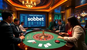 Experience thrilling gambling action with link alternatif sbobet at an elegant casino.