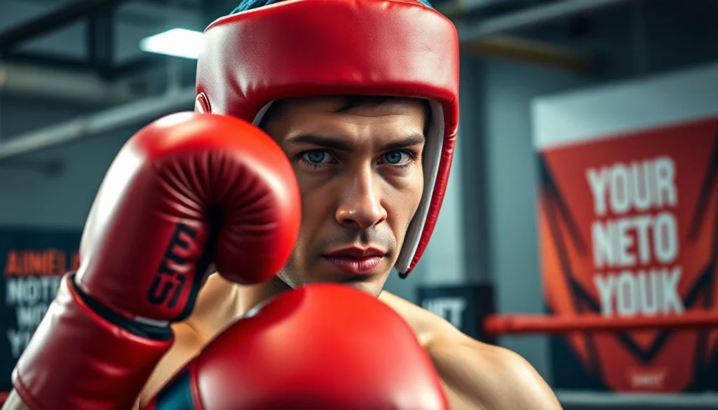Erleben Sie beim Headgear Boxing den Schutz und Stil eines Boxers in voller Aktion.