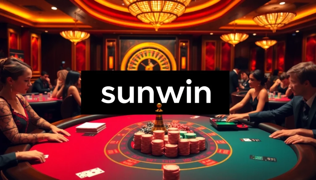 Experience the thrill of winning at sunwin with an elegant casino atmosphere.