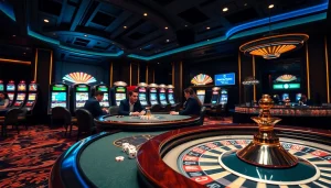 Experience excitement at the poker table and slots in a dazzling casino inspired by https://www.kjc.global/.