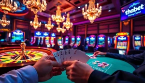 Experience the thrill of the thabet casino with vibrant games and engaging players.