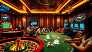 KBBET là gì? Experience the excitement of online betting at KBBET with vibrant casino visuals and engaging gameplay.