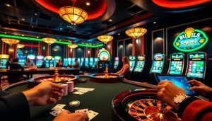 Vivez le frisson du casino en ligne avec des jeux de table dynamiques et des joueurs engageants.